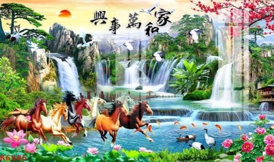 Tải file File gốc in tranh tổng hợp K6585 (ảnh gốc) in tranh kính