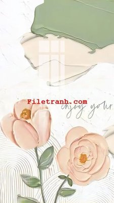 File in trần File gốc in tranh nền tường tổng hợp K65895 (bản gốc) 5D