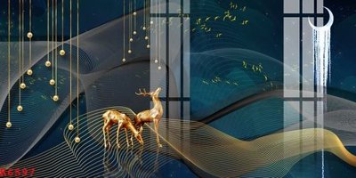 File gốc File gốc in tranh tổng hợp K6597 (trang trí) phòng trẻ em