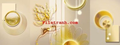 File tranh File gốc in tranh nền tường tổng hợp K66015 (bản gốc) in lụa 5D