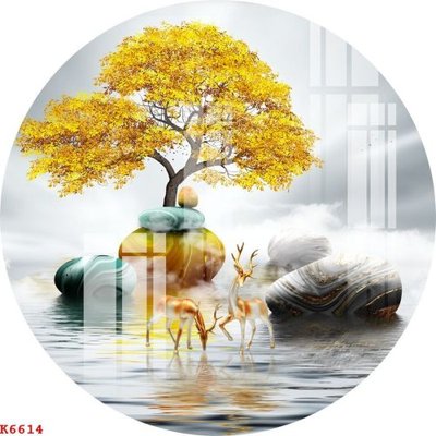 File tranh File gốc in tranh tổng hợp K6614 (gốc) in trên kính