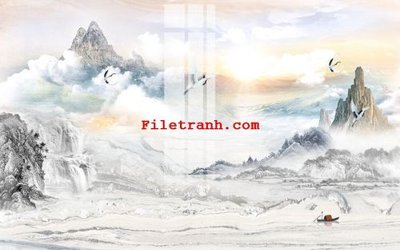 Tải file tranh gốc File gốc in tranh nền tường tổng hợp K66299 chất lượng cao