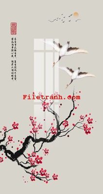 File gốc File gốc in tranh nền tường tổng hợp K66332 (in lụa) trang trí tường