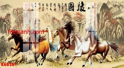 File tranh File gốc in tranh nền tường tổng hợp K66361 (gốc) chủ đề thiên nhiên