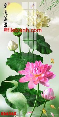 Tải file File gốc in tranh nền tường tổng hợp K66368 (gốc) để in ấn ngay