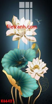 File in trần File gốc in tranh nền tường tổng hợp K66421 (file gốc) xuyên sáng