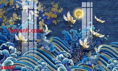 File in ấn File gốc in tranh nền tường tổng hợp K66431 chuyên nghiệp