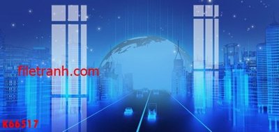 File in trần File gốc in tranh nền tường tổng hợp K66517 (bản gốc) phong cảnh