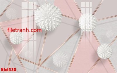 File in mica File gốc in tranh nền tường tổng hợp K66530 (bản gốc) làm vách ngăn