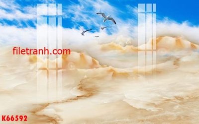 Download file gốc File gốc in tranh nền tường tổng hợp K66592 (in mica) trong suốt