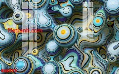 File in trần File gốc in tranh nền tường tổng hợp K66593 (bản gốc 3D) sống động