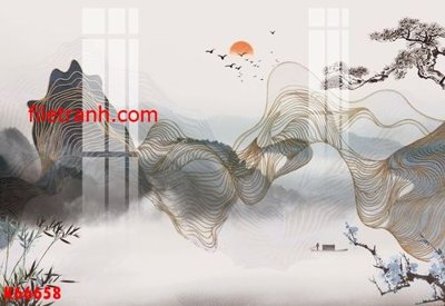 File in lụa File gốc in tranh nền tường tổng hợp K66658 (hoa văn) File gốc in tranh nền tường tổng hợp K66658