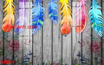 File in trần File gốc in tranh nền tường tổng hợp K66674 (bản gốc) hoa văn