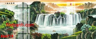 File PSD File gốc in tranh nền tường tổng hợp K66719 (bản gốc) độ phân giải cao