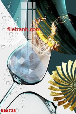 File gốc File gốc in tranh nền tường tổng hợp K66736 (in tráng gương) nghệ thuật