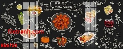 Tải file tranh File gốc in tranh nền tường tổng hợp K66750 (gốc) tại Filetranh.com