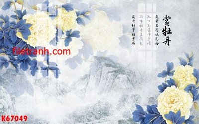 Chi tiết file gốc File gốc in tranh nền tường tổng hợp K67049 (cho in tráng gương)