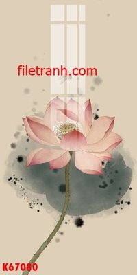 File gốc in tráng gương File gốc in tranh nền tường tổng hợp K67080 chi tiết