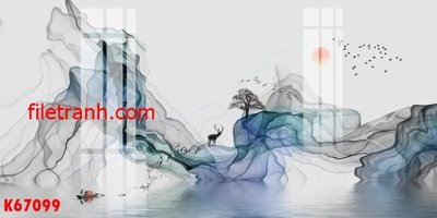 File tranh in mica File gốc in tranh nền tường tổng hợp K67099 (độ phân giải cao)
