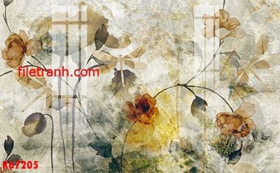 File ảnh File gốc in tranh nền tường tổng hợp K67205 (gốc) in Hiflex