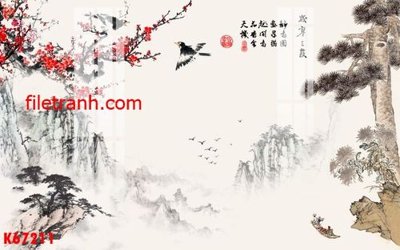 Tải file File gốc in tranh nền tường tổng hợp K67211 (gốc) chủ đề phong thủy