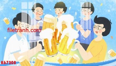 File gốc File gốc in tranh nền tường tổng hợp K67308 (in 3D) cho trang trí