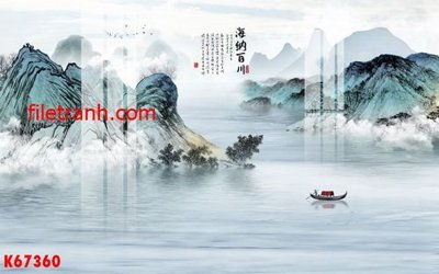 File gốc in ấn File gốc in tranh nền tường tổng hợp K67360 chất lượng vượt trội