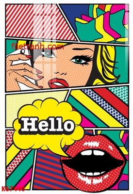 File in trần File gốc in tranh nền tường tổng hợp K67440 (bản gốc) 5D