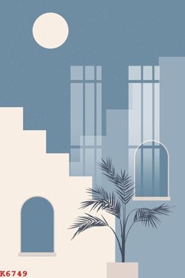 Download file File gốc in tranh tổng hợp K6749 (chuẩn in) chất lượng cao