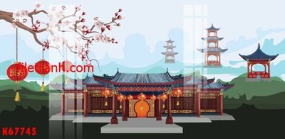 File ảnh File gốc in tranh nền tường tổng hợp K67745 (gốc) in decal dán tường