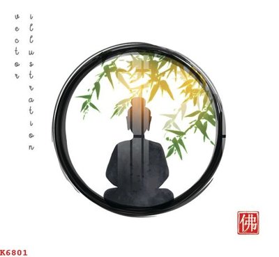 File gốc File gốc in tranh tổng hợp K6801 (in lụa) họa tiết 3D