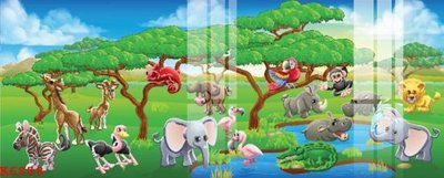 File tranh trang trí File gốc in tranh tổng hợp K6858 (tải file gốc)