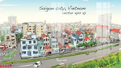 File in ấn File gốc in tranh tổng hợp K6867 (bản gốc) cao cấp