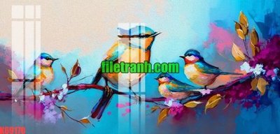 File gốc File gốc in tranh nền tường tổng hợp K69170 (trang trí) phòng trẻ em