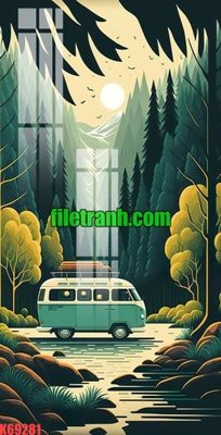 Tải file File gốc in tranh nền tường tổng hợp K69281 (gốc) chủ đề hoa sen