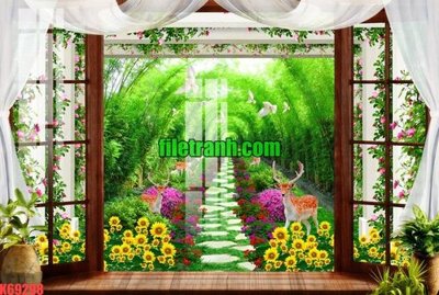 File tranh trang trí File gốc in tranh nền tường tổng hợp K69298 (file gốc)
