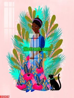 File tranh File gốc in tranh nền tường tổng hợp K69367 (gốc) in trên kính