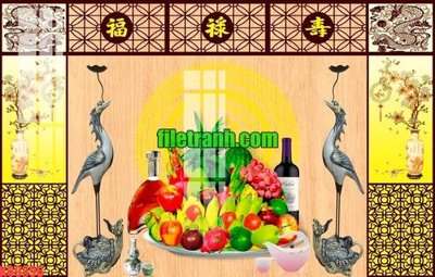 File ảnh File gốc in tranh nền tường tổng hợp K69396 (gốc) in standee