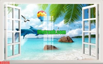 File in trần File gốc in tranh nền tường tổng hợp K69416 (bản gốc) 5D