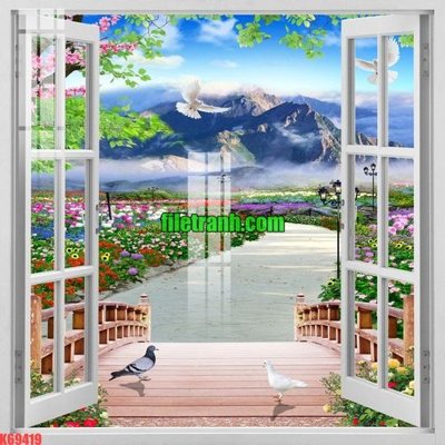 Mua file ảnh gốc File gốc in tranh nền tường tổng hợp K69419 (chất lượng cao)