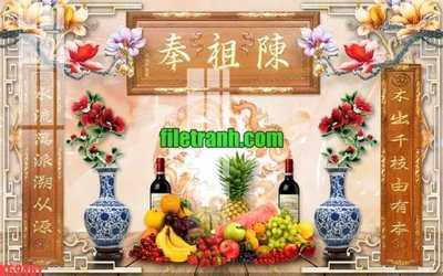 File gốc File gốc in tranh nền tường tổng hợp K69461 (in mica) làm quà tặng