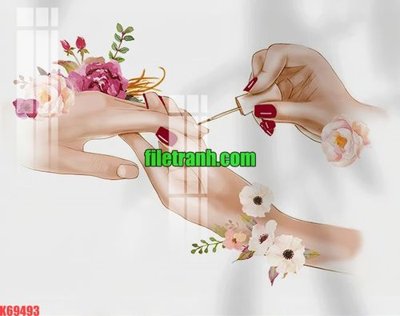 File gốc File gốc in tranh nền tường tổng hợp K69493 (AI/EPS) cho in ấn