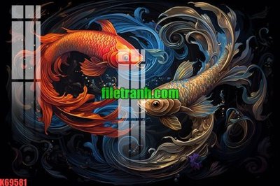 File gốc File gốc in tranh nền tường tổng hợp K69581 (cho in ấn) từ kho Filetranh