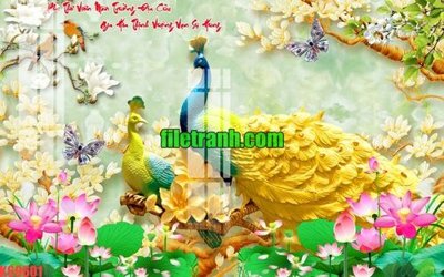 Ảnh gốc File gốc in tranh nền tường tổng hợp K69601 (độ nét cao) in mica