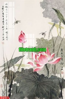 File gốc File gốc in tranh nền tường tổng hợp K69734 (in lụa) trang trí tường