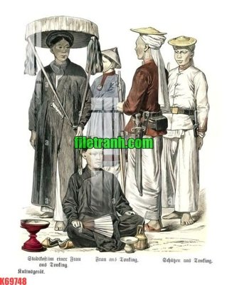 File tranh File gốc in tranh nền tường tổng hợp K69748 (bản gốc) in lụa dán tường