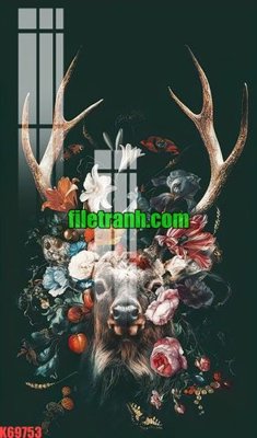 File gốc File gốc in tranh nền tường tổng hợp K69753 (phong cách) tối giản