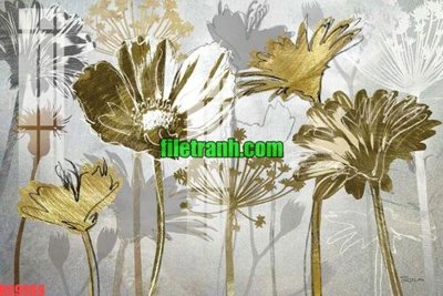 File in trần File gốc in tranh nền tường tổng hợp K69969 (bản gốc) hoa văn
