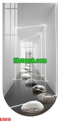 File gốc File gốc in tranh nền tường tổng hợp K70016 (cho in 3D) độc đáo