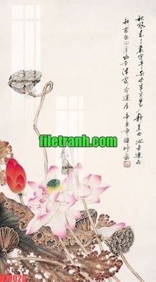 File PSD File gốc in tranh nền tường tổng hợp K70020 (gốc) tách lớp chi tiết